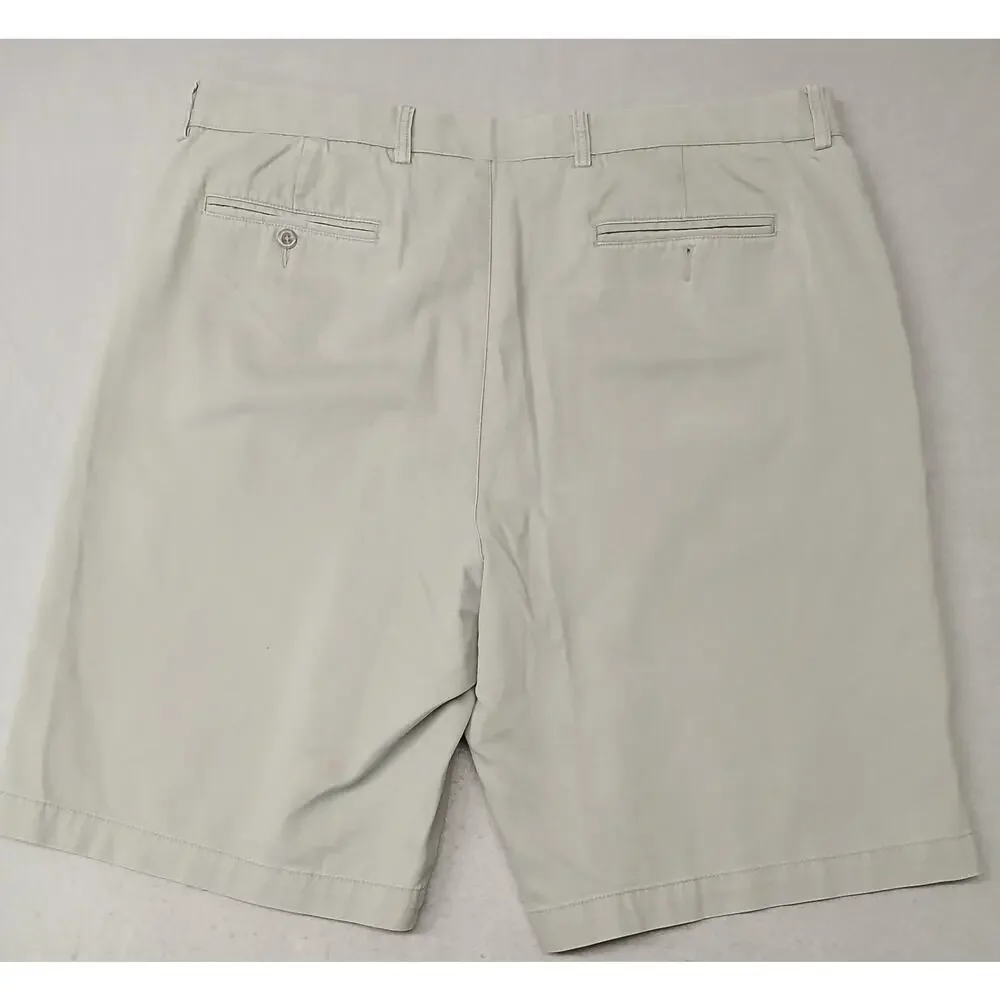 Rountree & Yorke Casuals (42W) Mens Beige Khaki Chino Shorts - Picture 11 of 12